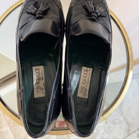 Gucci Black Tassel Slip-on Men’s Shoe 42D main image 4